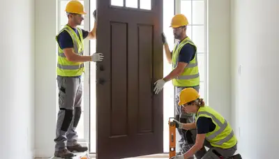 Door installation for Greenville, NC home by FX Remodeling & Exteriors