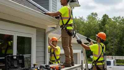 Greenville, NC gutter installation by FX Remodeling & Exteriors for home water protection
