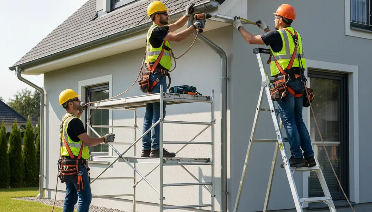 Greenville, NC gutter installation for home protection from rain, runoff, and moisture damage