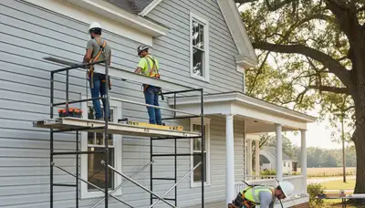 Vinyl siding contractor serving Greenville, NC for home exterior installation and replacement