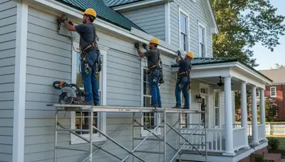 Vinyl siding installation and repair in Greenville, NC for homes and businesses