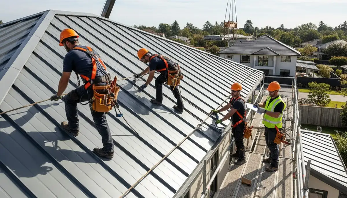 Metal roofing installation in Greenville, NC for durable, weather-resistant home protection