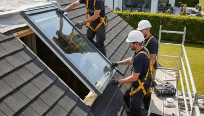 Skylight installation in Greenville, NC by FX Remodeling & Exteriors for natural light and performance