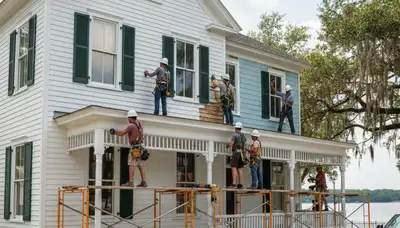 Vinyl siding installation for Greenville, NC homes by local siding professionals
