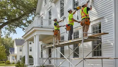 Vinyl siding installation for Greenville, NC homes by local siding contractors